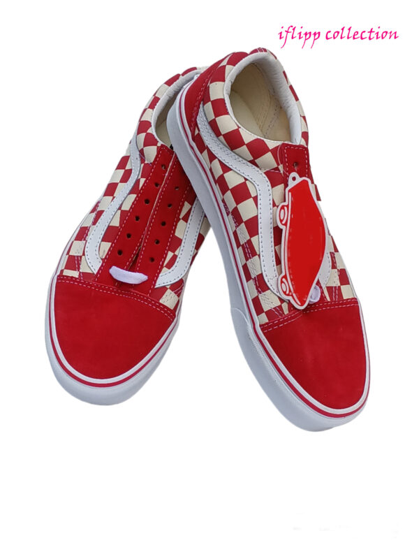 VANS Red Skate Sneakers